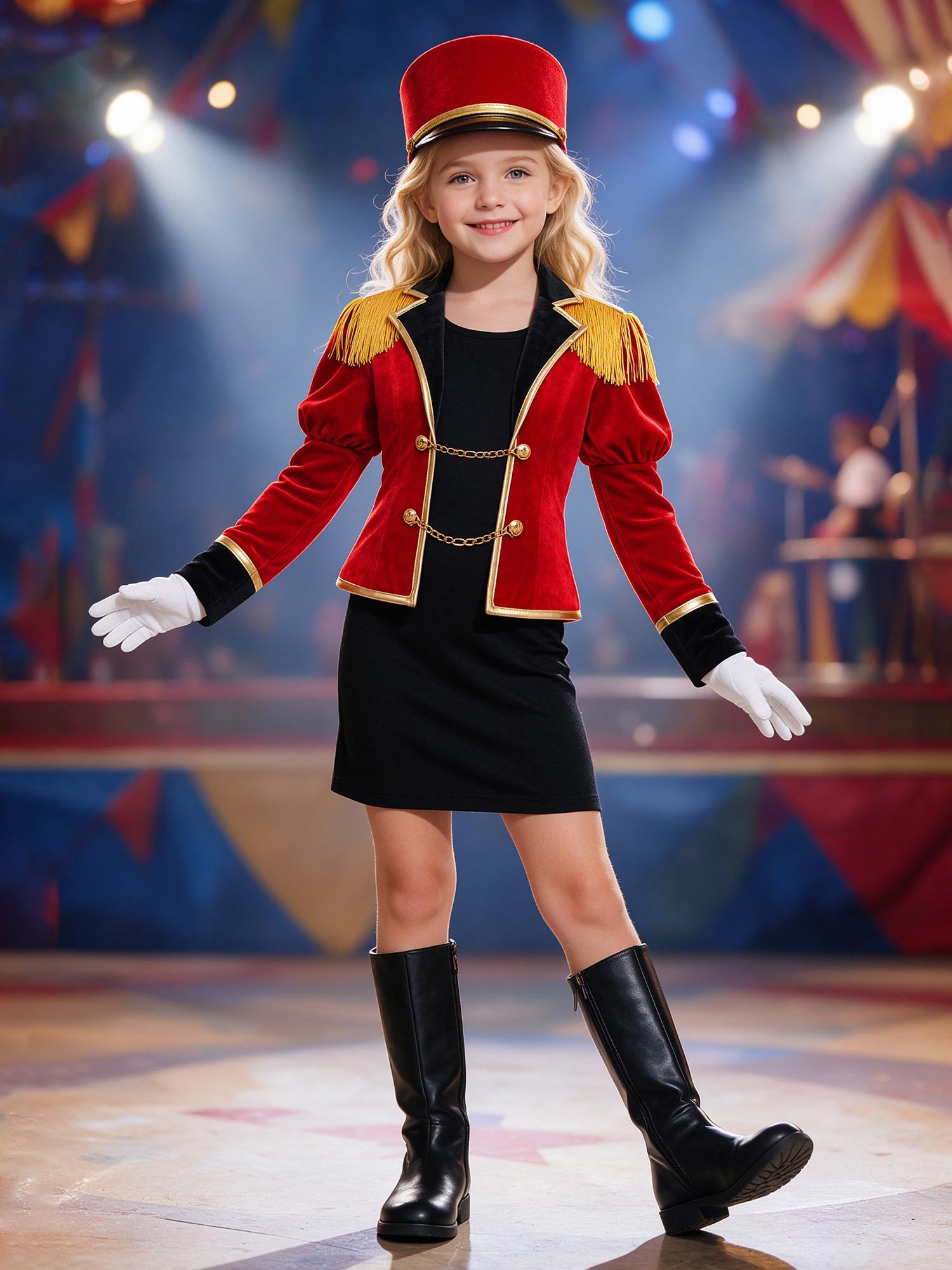Jackets - # 6-16 Carnaval Circus Circusdirecteur Kostuum
