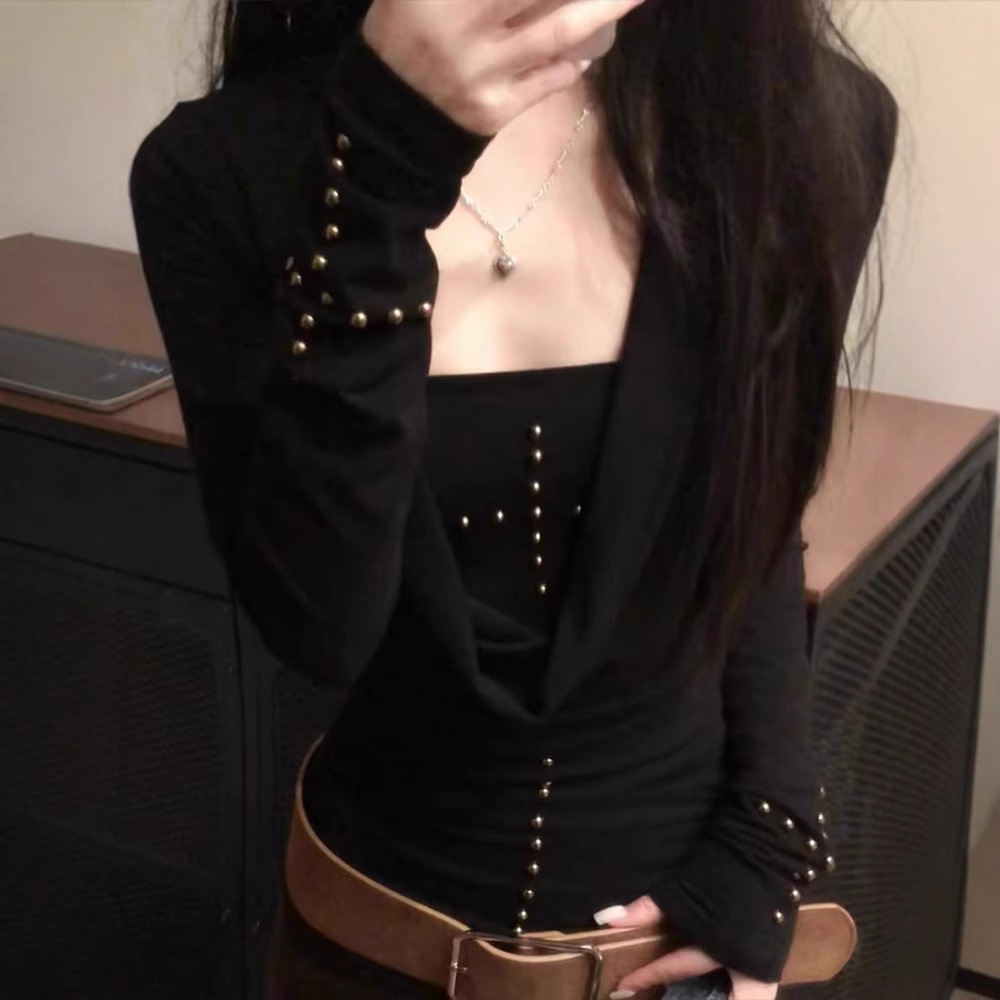 T-Shirts - Y2k Dark Girl Cross T-shirtset met