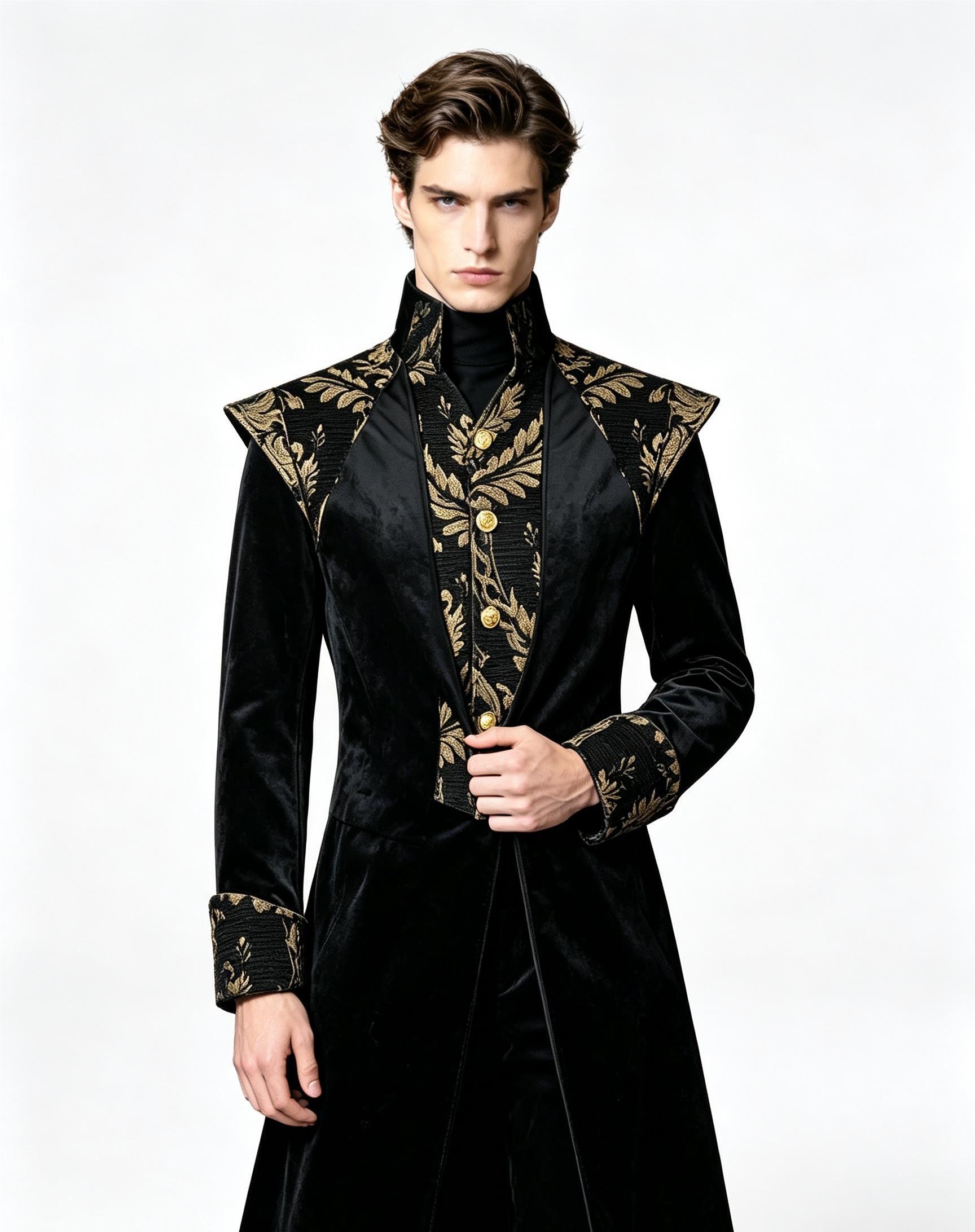 Jackets - Heren Middeleeuwse Steampunk Frac Gotische Victoriaanse