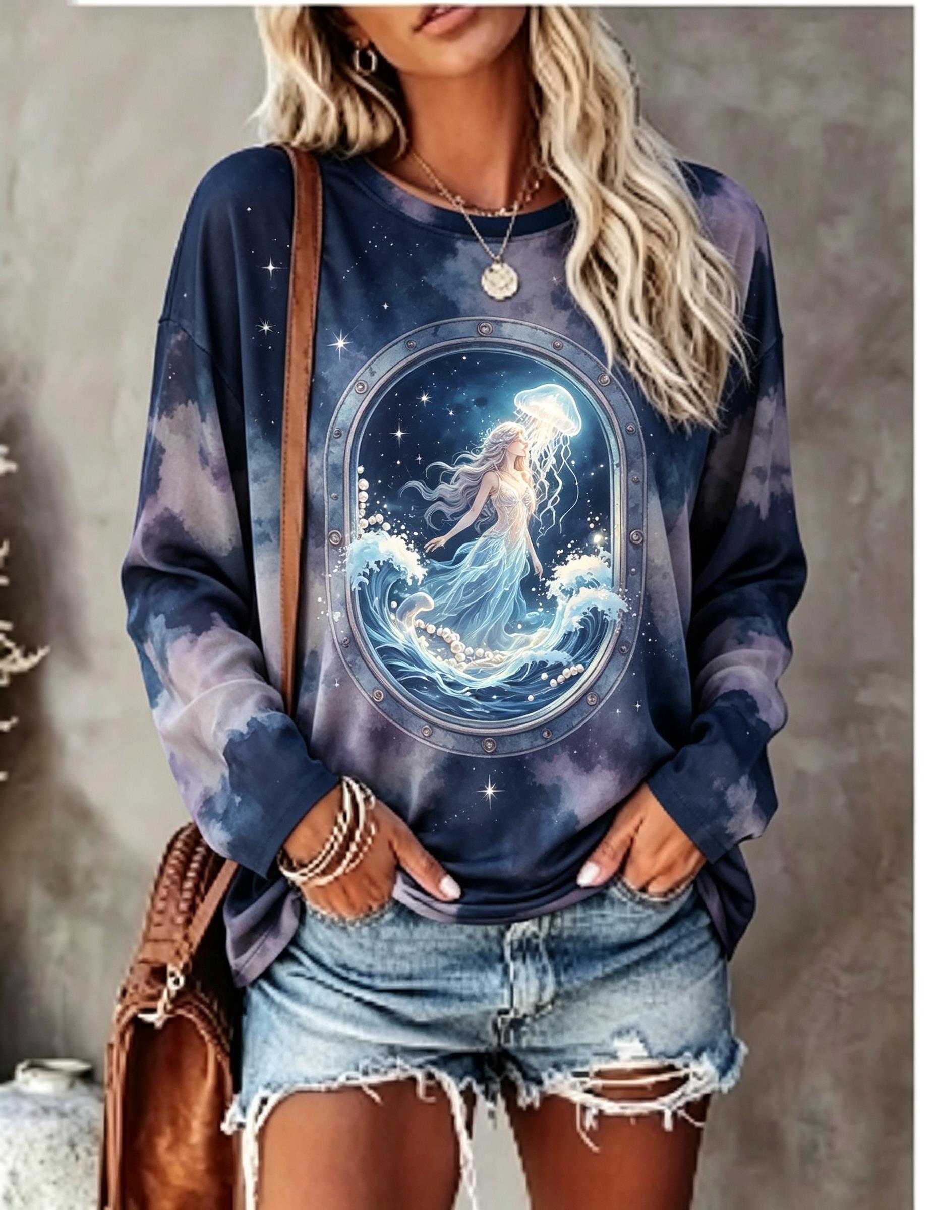 Dames T-shirt met lange mouwen - T-Shirts recensie en prijs